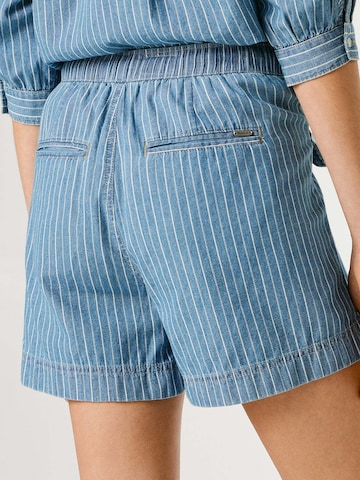 Pepe Jeans Loosefit Broek in Blauw