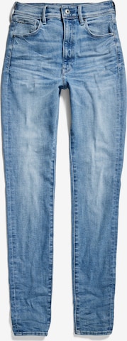 G-Star RAW Skinny Jeans in Blauw: voorkant