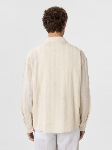 Coupe regular Chemise 'Cristiano' Antioch en beige