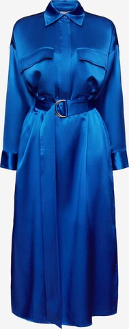 ESPRIT Blousejurk in Blauw: voorkant