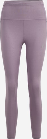 ASICS - Skinny Pantalón deportivo 'Distance Supply' en lila: frente