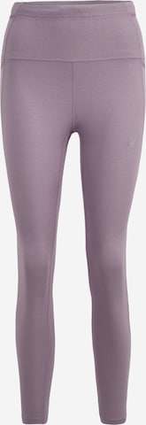 ASICS Skinny Sportbroek 'Distance Supply' in Lila: voorkant