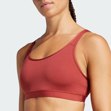 ADIDAS PERFORMANCE - Bustier Sujetador deportivo 'All Me Essentials' en rojo