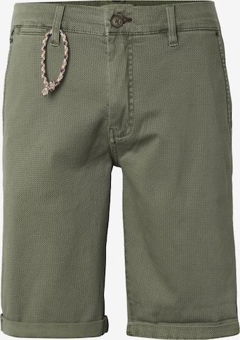 Pantaloni chino 'Ranca' di INDICODE JEANS in verde: frontale