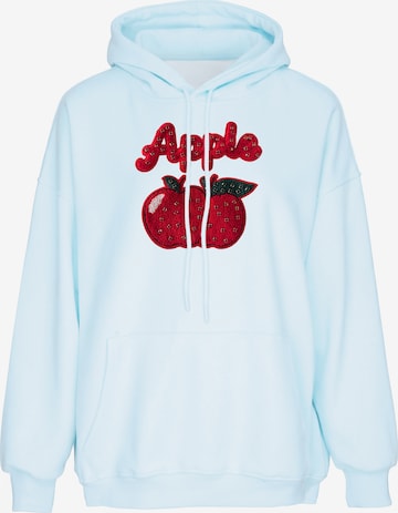 Sweat-shirt MYMO en bleu : devant