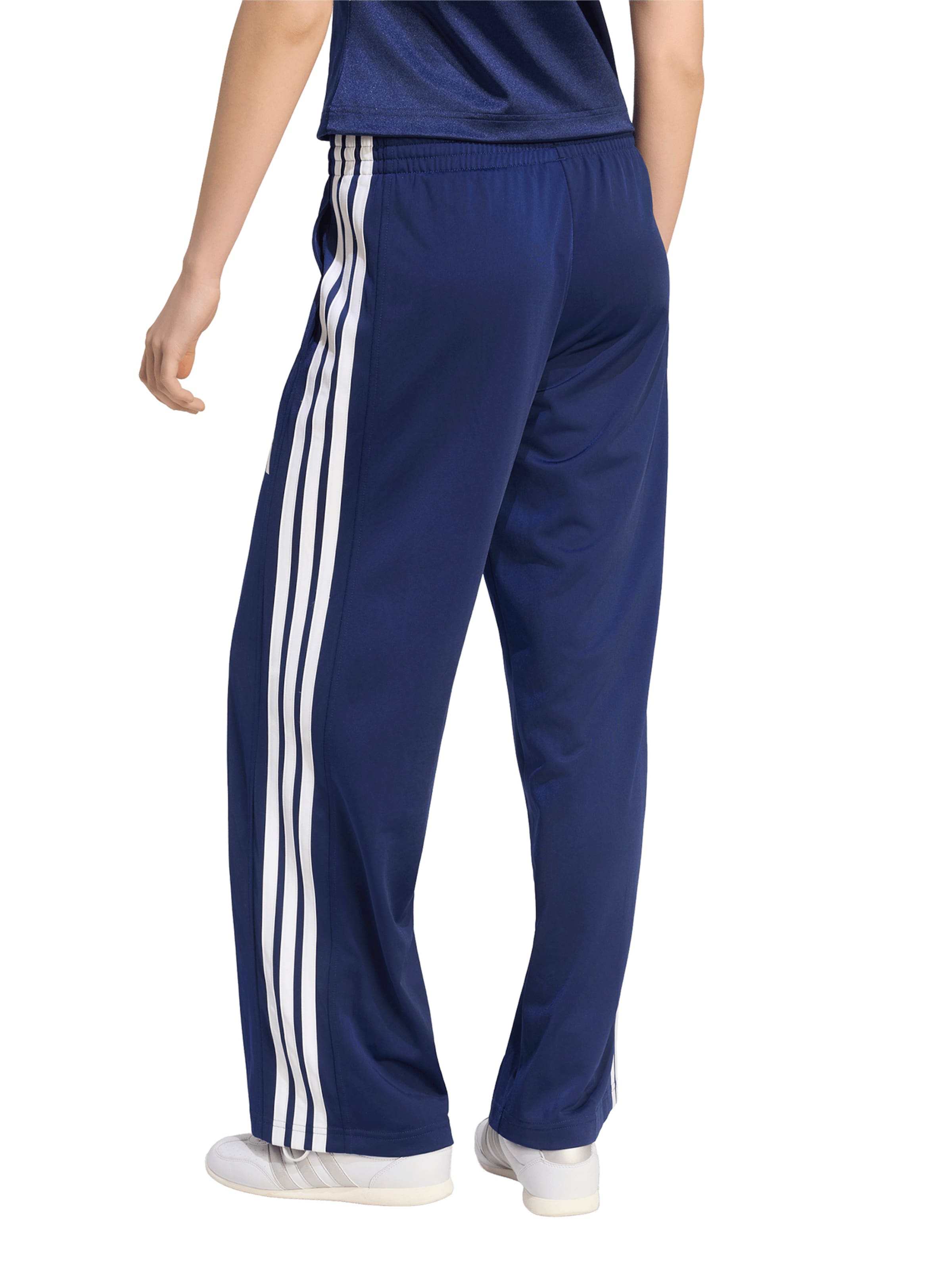 ADIDAS SPORTSWEAR Wide leg Sportbroek 'DAYREADY' in Blauw