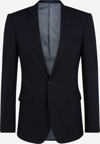 BURTON MENSWEAR LONDON Big & Tall Poslovni suknjič  | modra barva: sprednja stran