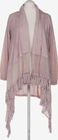khujo Sweater & Cardigan in L in Pink: front