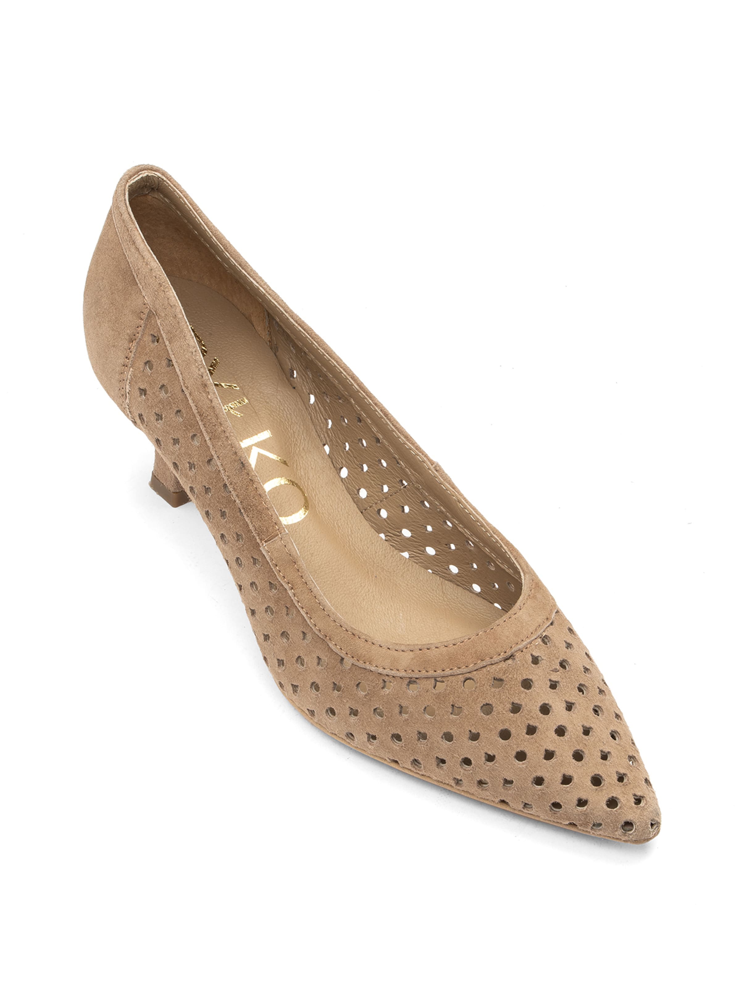 RYŁKO Γόβες σε καφέ: μπροστά