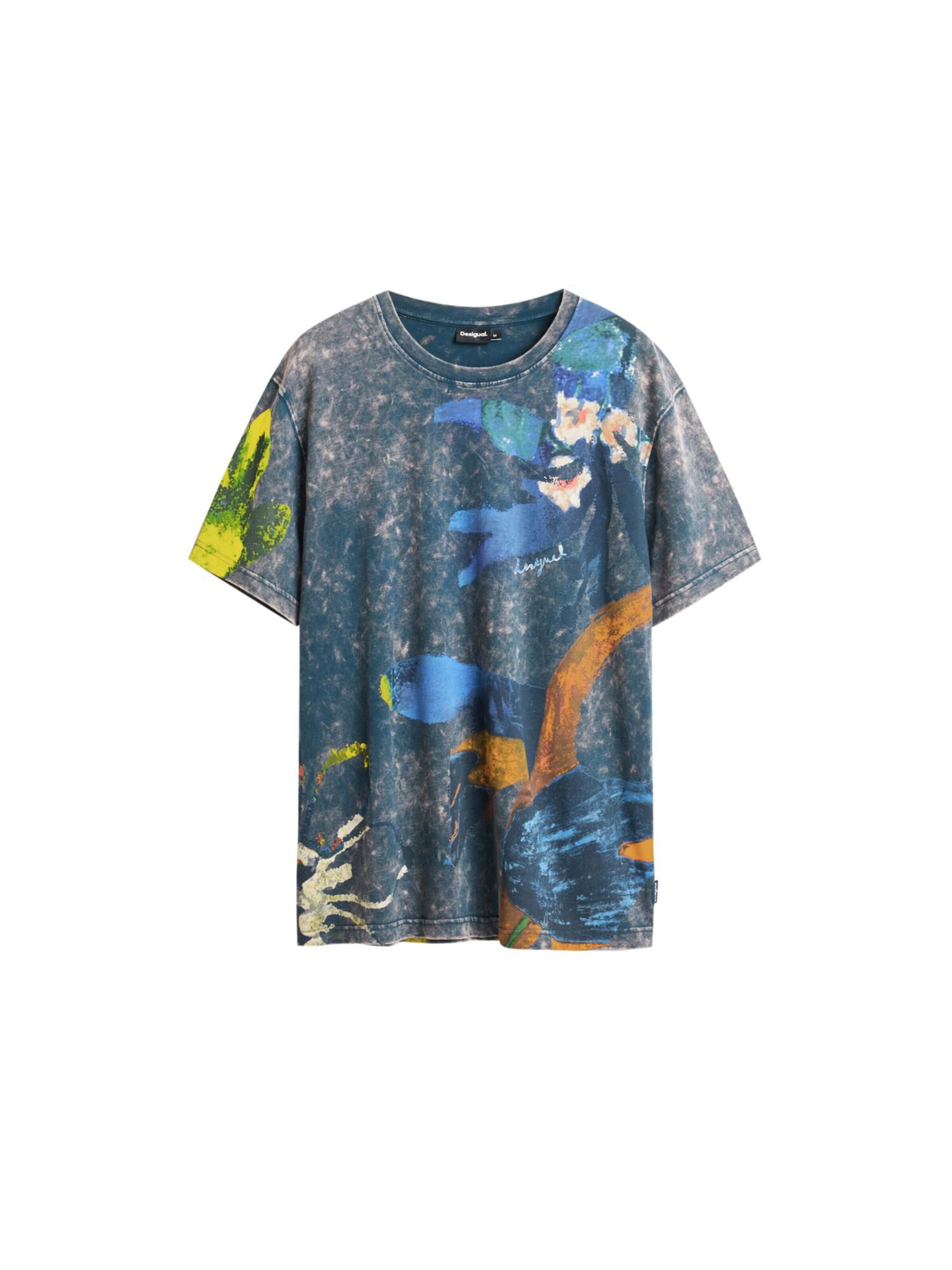 Maglietta di Desigual in blu: frontale