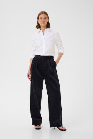 Wide Leg Pantalon à pince 'ToriIW' InWear en bleu