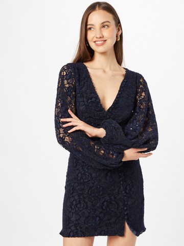 Bardot Kleid 'REID' in Blau: Vorderseite