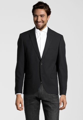 Steffen Klein Slim fit Colbert in Zwart: voorkant