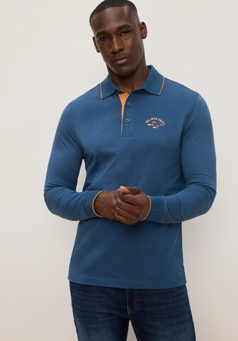 DELMAO Shirt in Blue: front