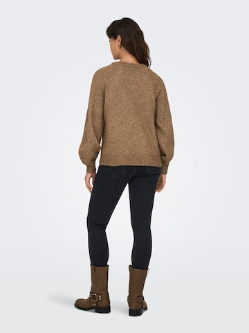 Pull-over 'ONLLAUREN' ONLY en marron