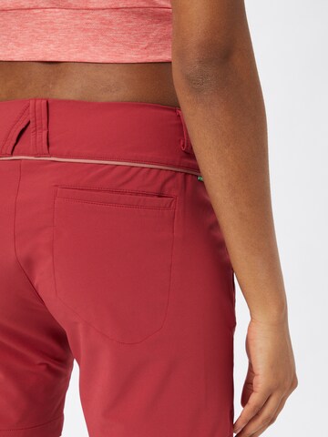 VAUDE - regular Pantalón deportivo 'Skomer III' en rojo