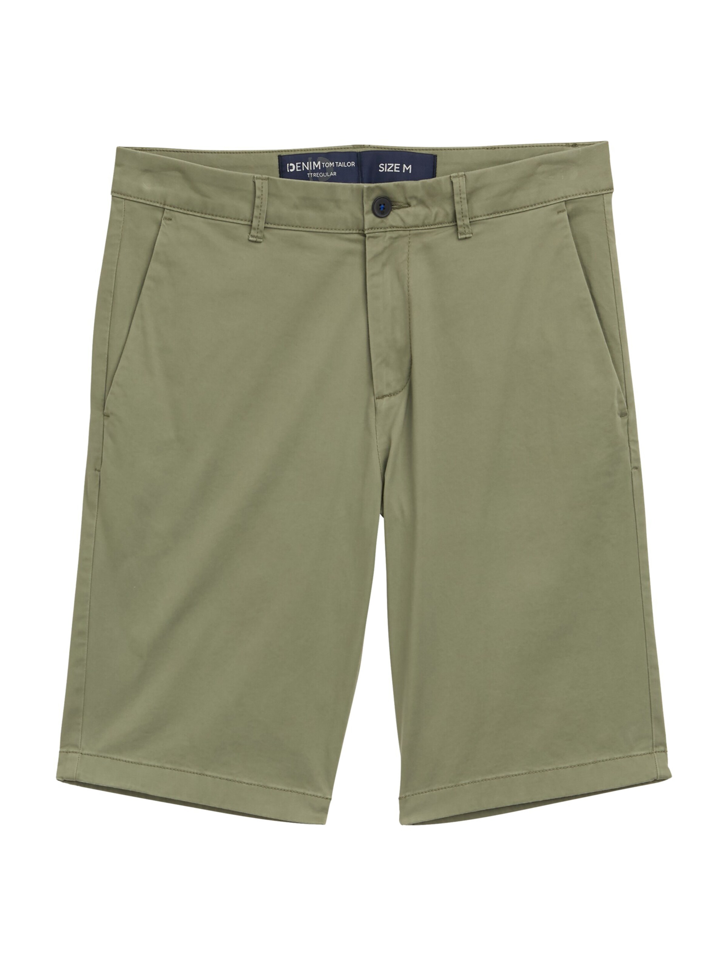 TOM TAILOR DENIM Bluser & t-shirts i grøn: forside