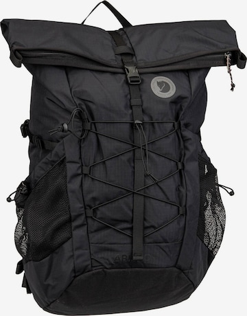 Fjällräven Sportrucksack 'Abisko' in Schwarz: Vorderseite
