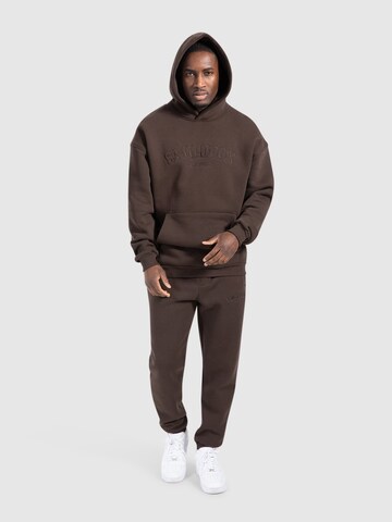 Smilodox Sweat jacket ' Levio ' in Brown