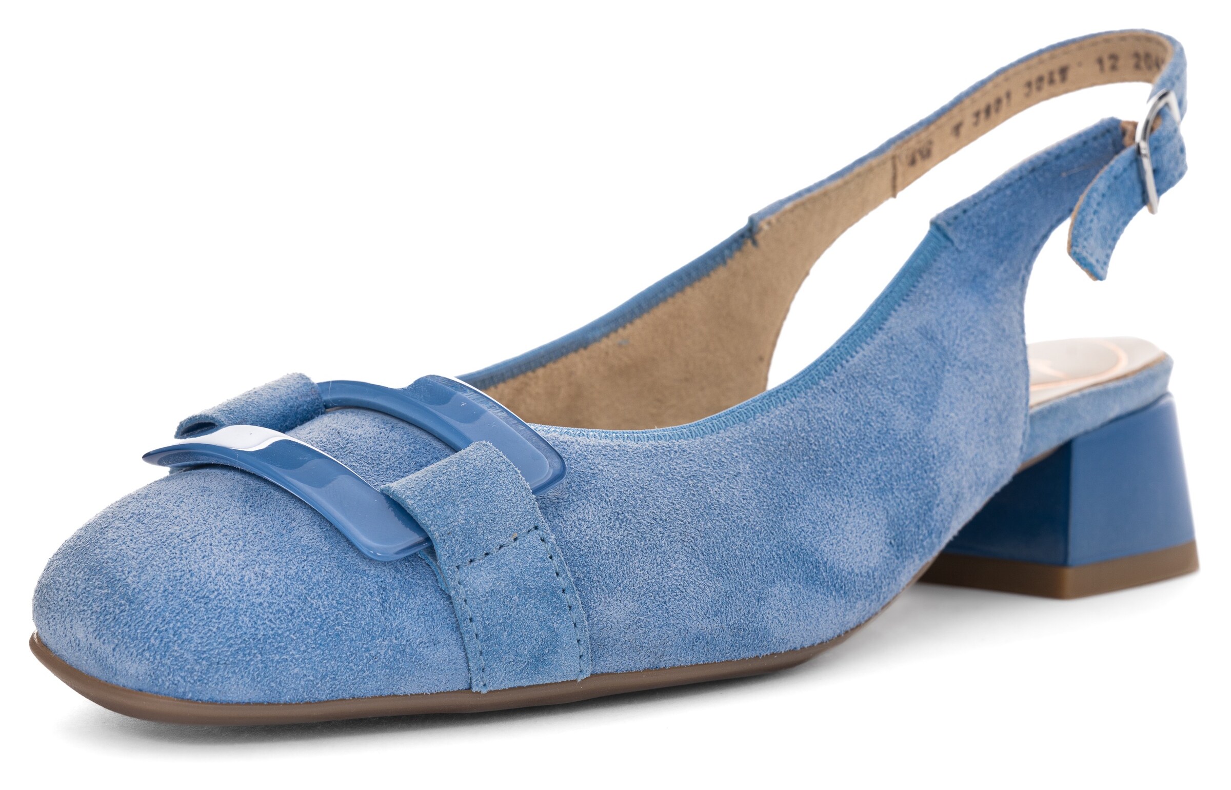 ARA Slingback Pumps in Blue: front