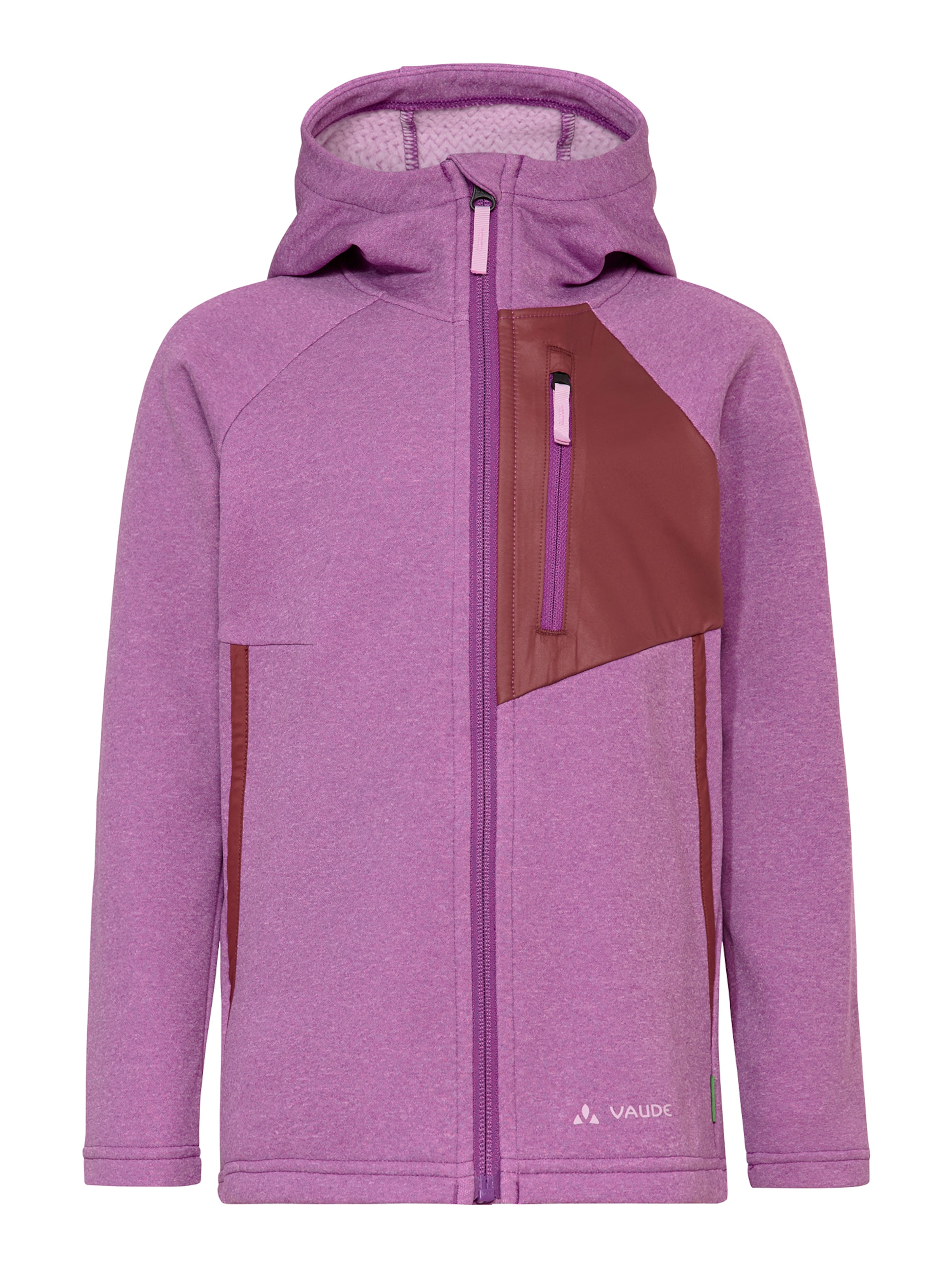VAUDE Weatherproof jacket 'Rokua' in Purple: front