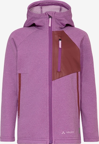 VAUDE Weatherproof jacket 'Rokua' in Purple: front