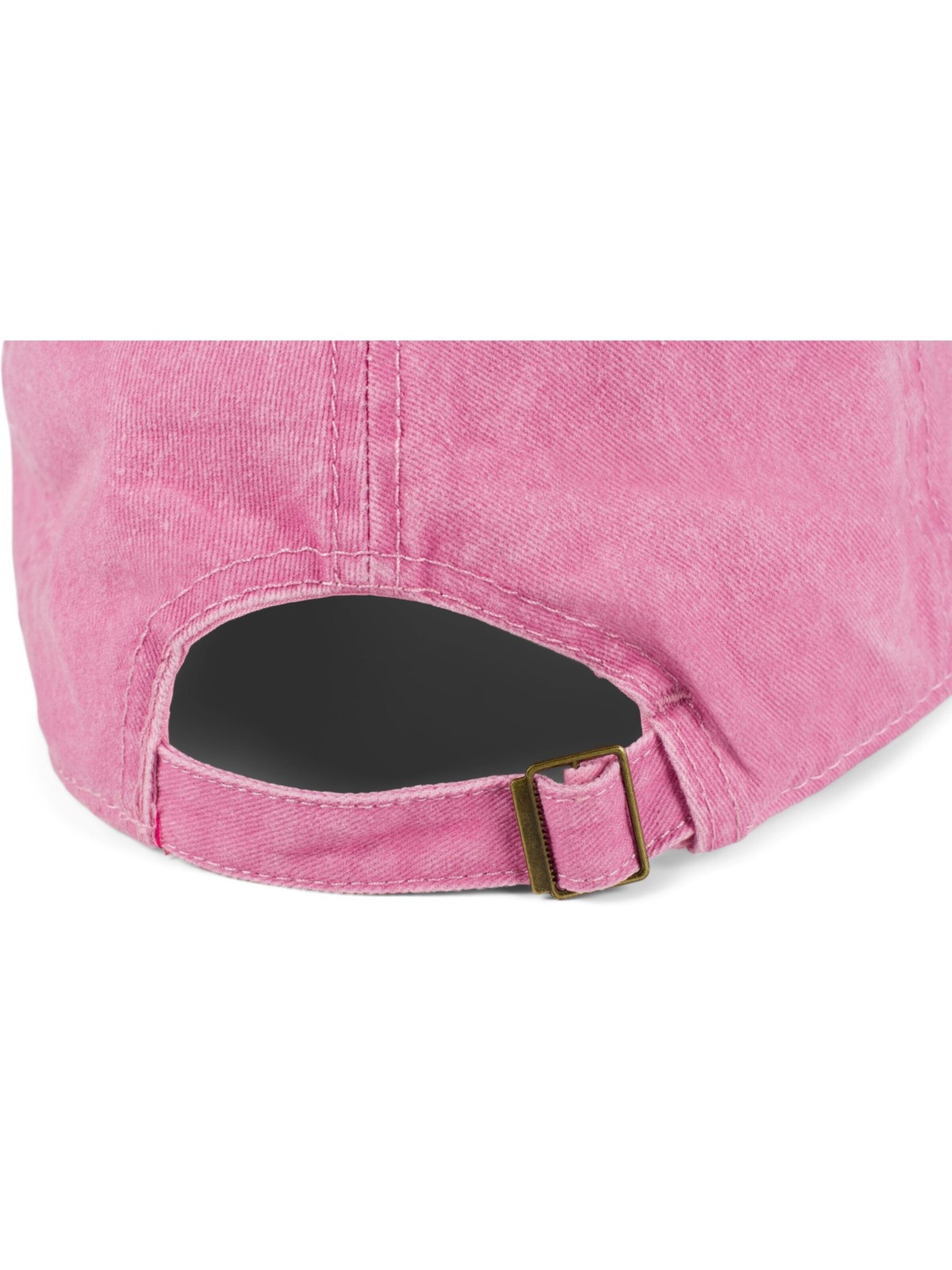styleBREAKER Cap 'Vintage Baseball Cap Washed Used Look' in Pink
