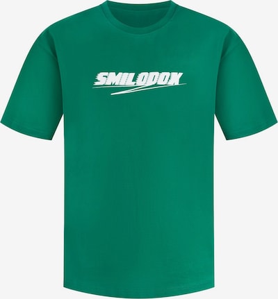 Smilodox T-Shirt 'Blake' en vert / blanc, Vue avec produit