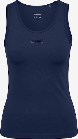 Haut de sport 'HIIT INTENSITY' Hummel en bleu : devant