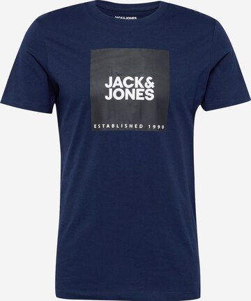 JACK & JONES Särk, värv sinine: eest vaates