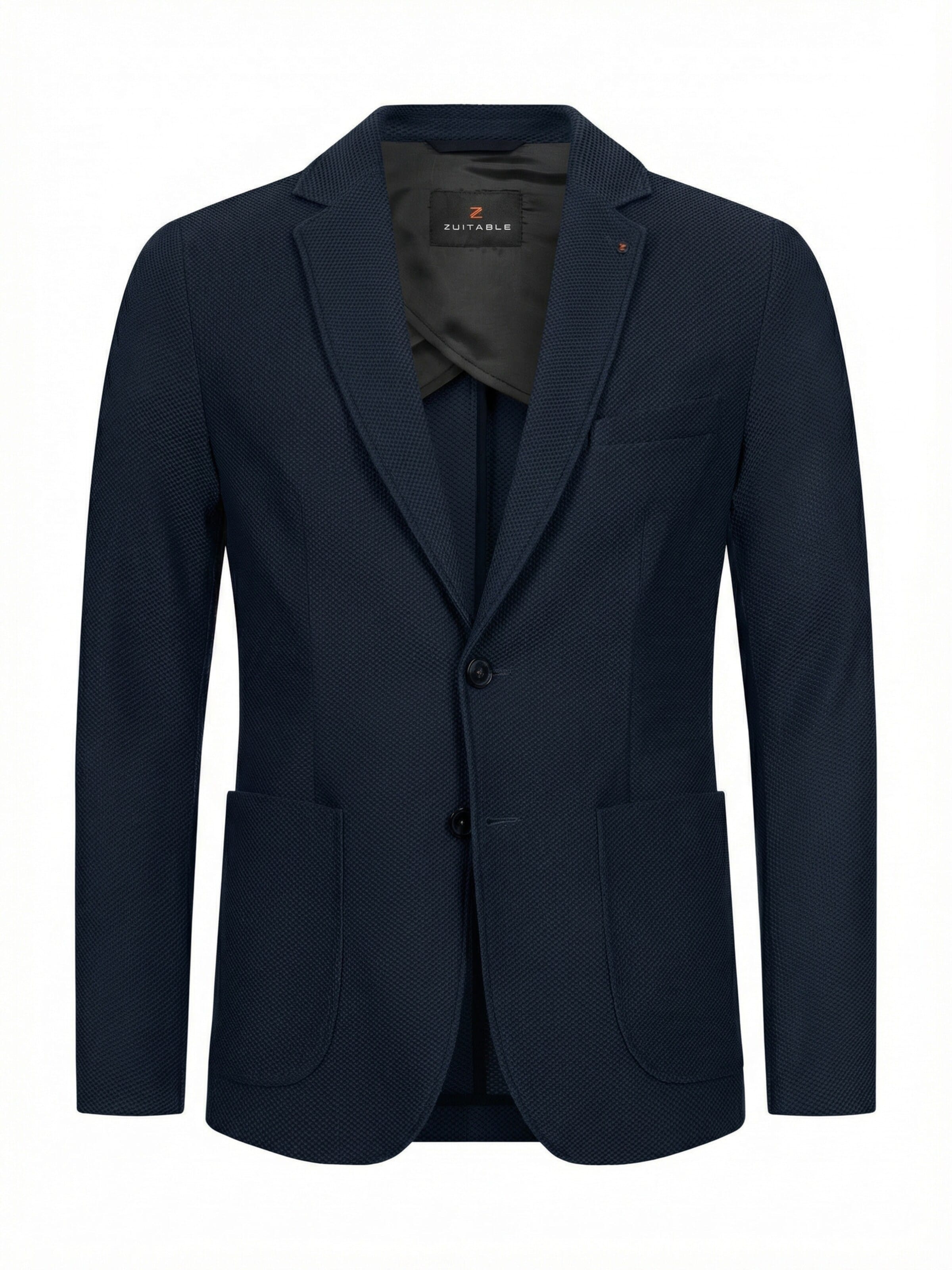 Zuitable Slim fit Suit Jacket 'DiBob' in Blue: front