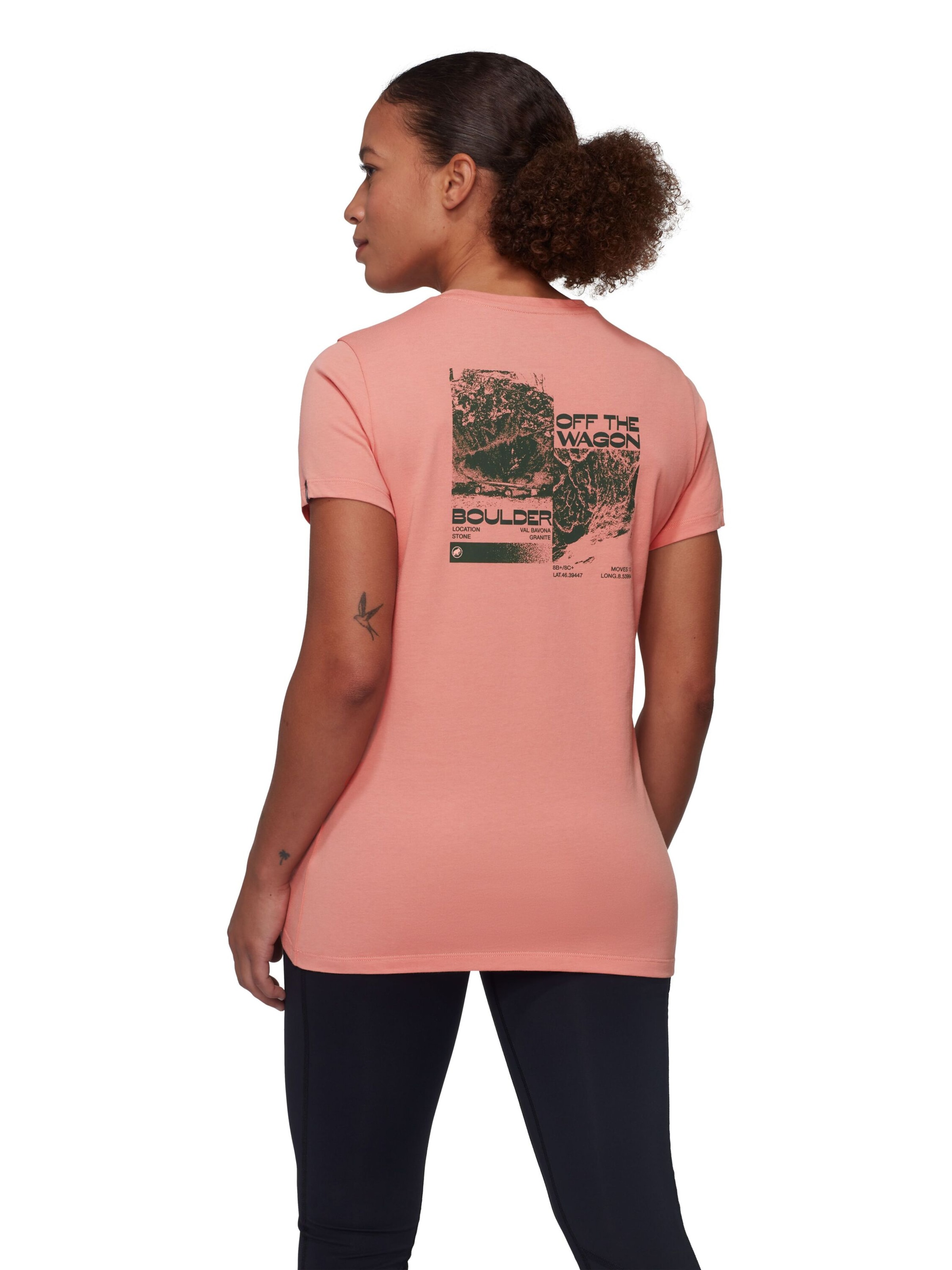 MAMMUT Funktionsshirt ‘Massone Wagon’ in Pink