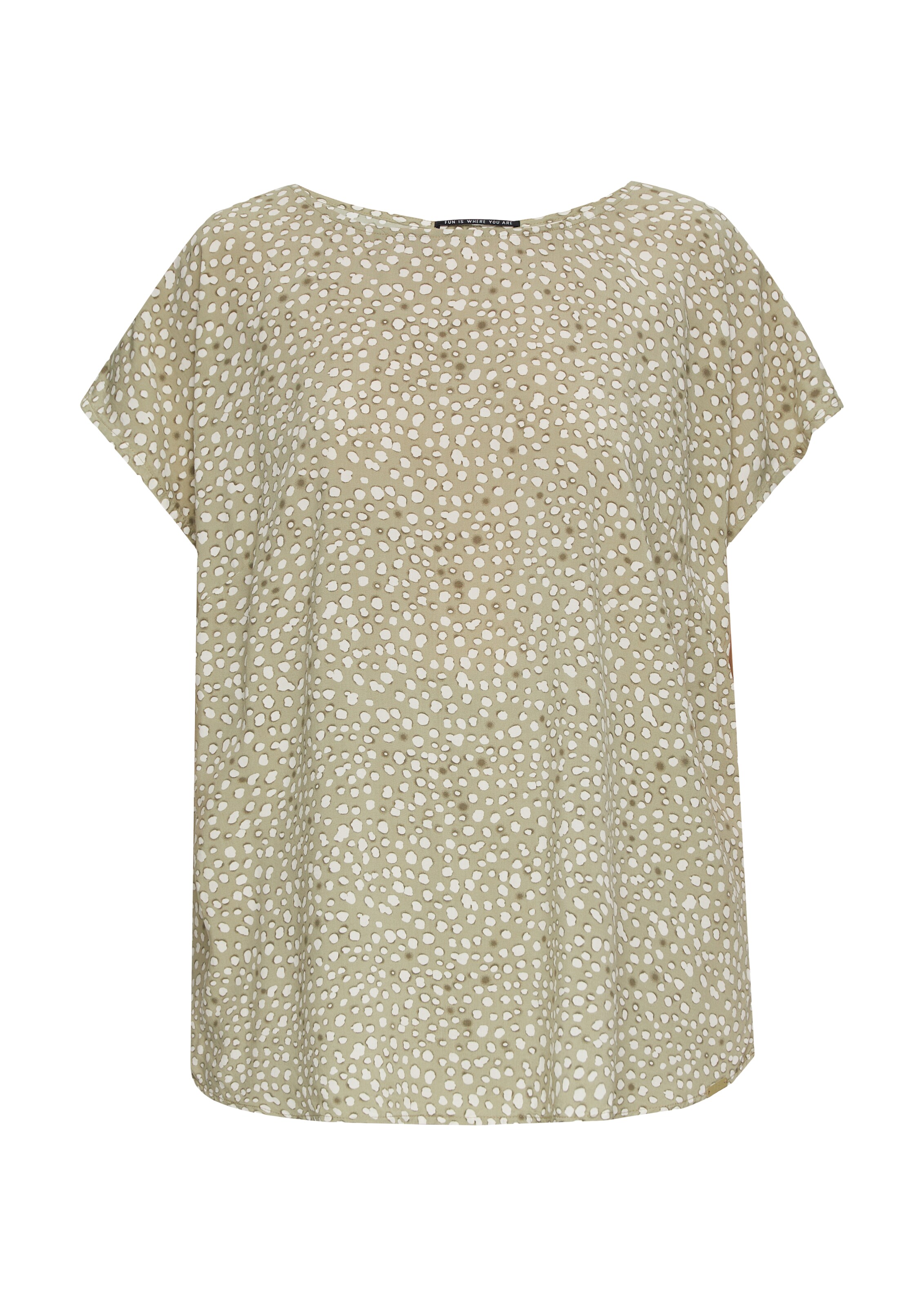 QS Bluse in Grün: Vorderseite