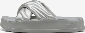 PUMA Muiltjes in Grijs: voorkant