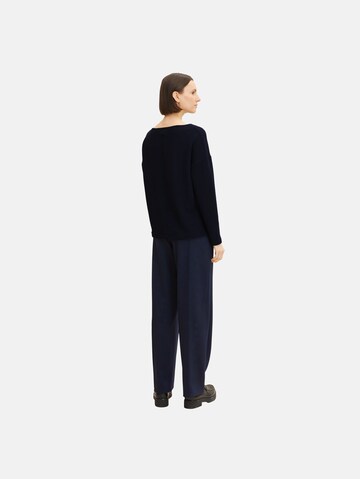 TOM TAILOR Sweatshirt in Blau