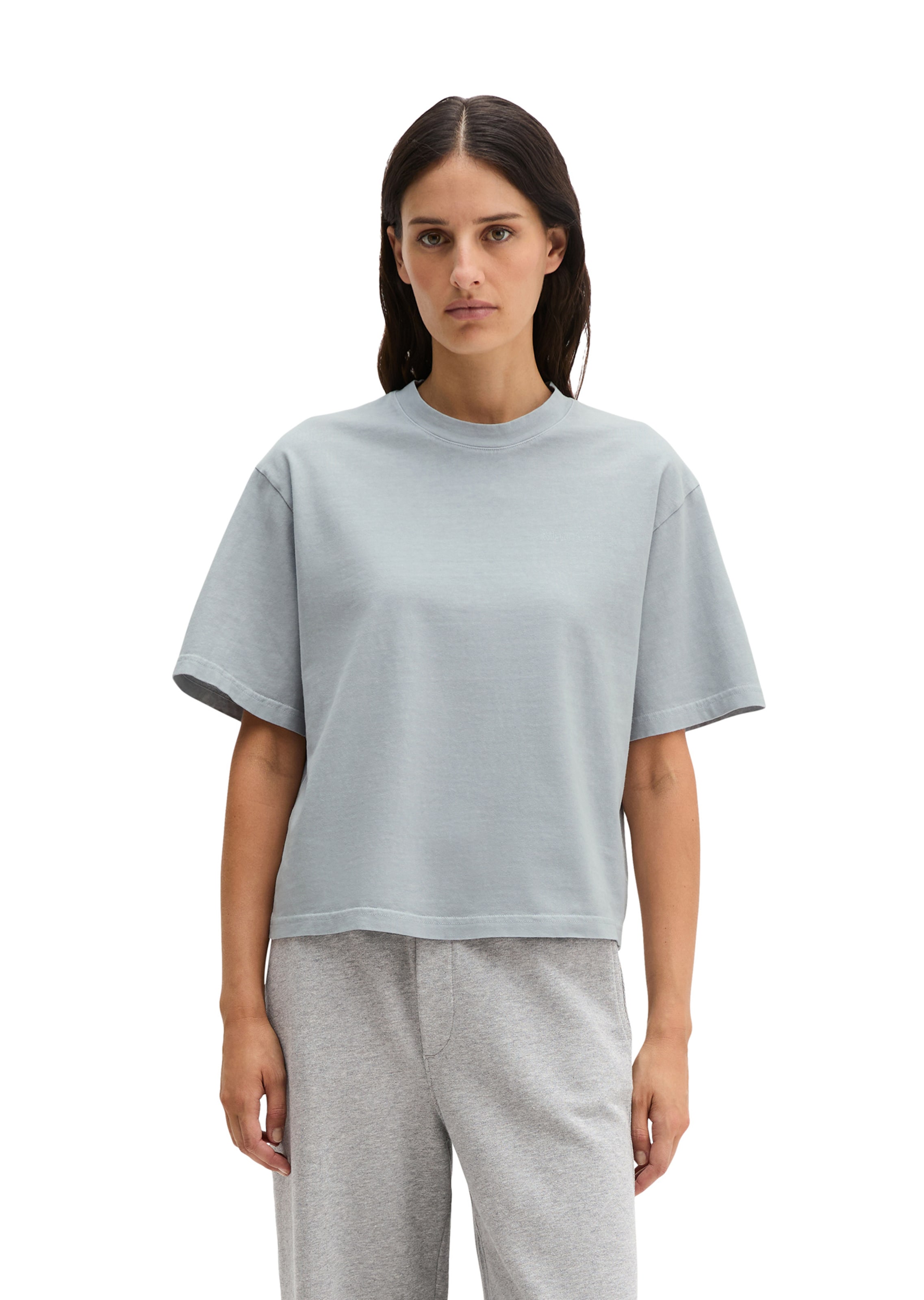 Marc O'Polo Shirt in Grijs: voorkant