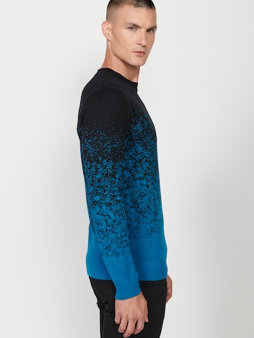 KOROSHI - Pullover 'Punto' em azul