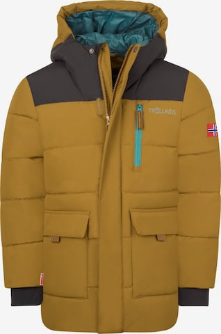 TROLLKIDS Winterjacke in Braun: Vorderseite