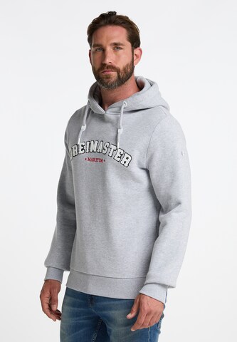 DreiMaster Maritim - Sweatshirt 'Kilata' em cinzento: frente