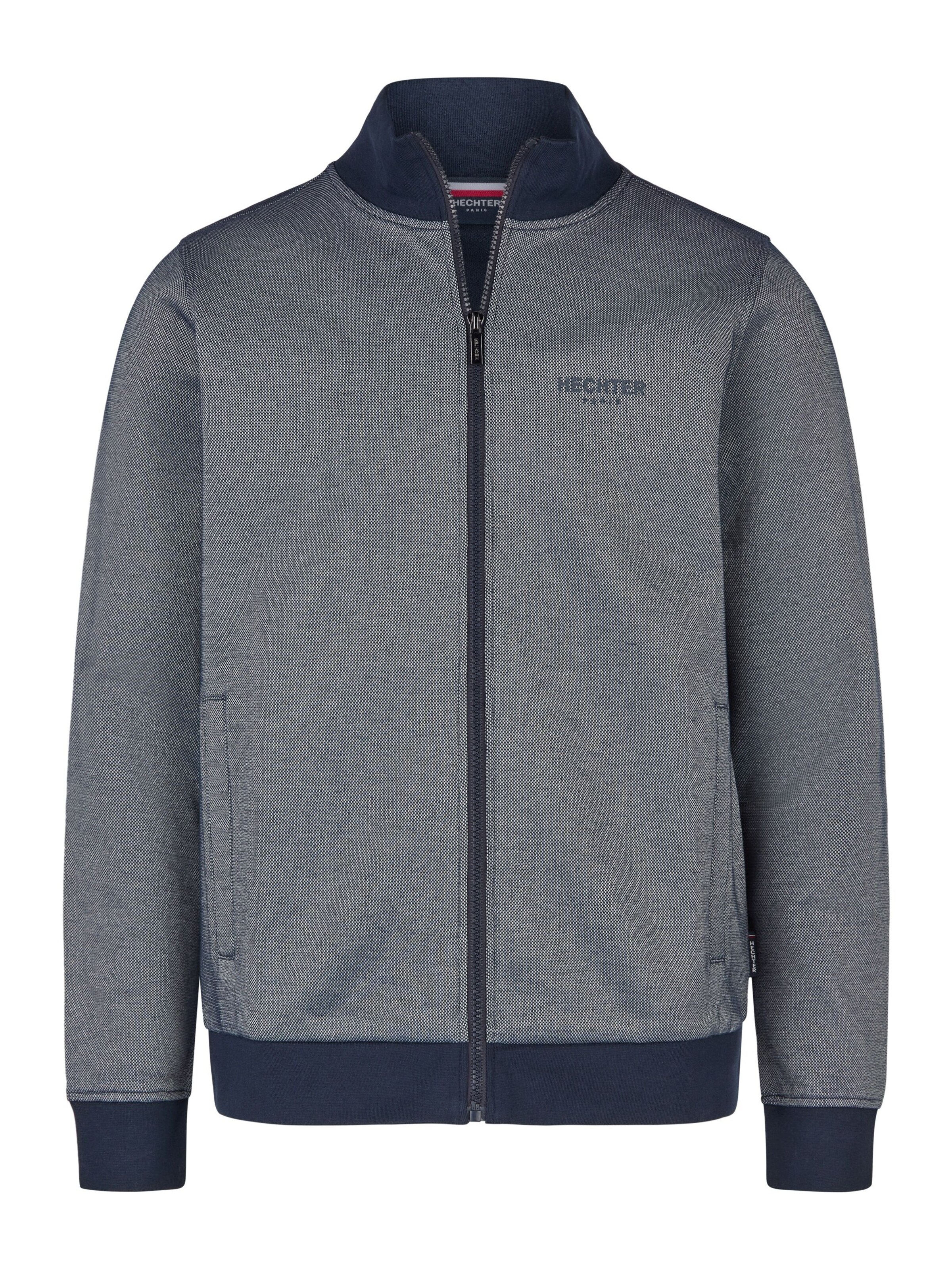 HECHTER PARIS Between-Season Jacket in Blue: front