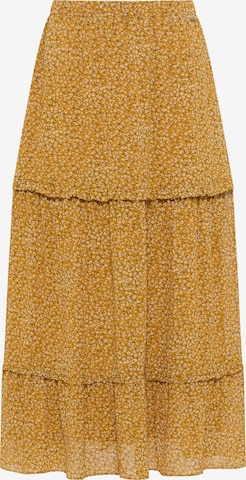 DreiMaster Vintage Skirt in Yellow: front