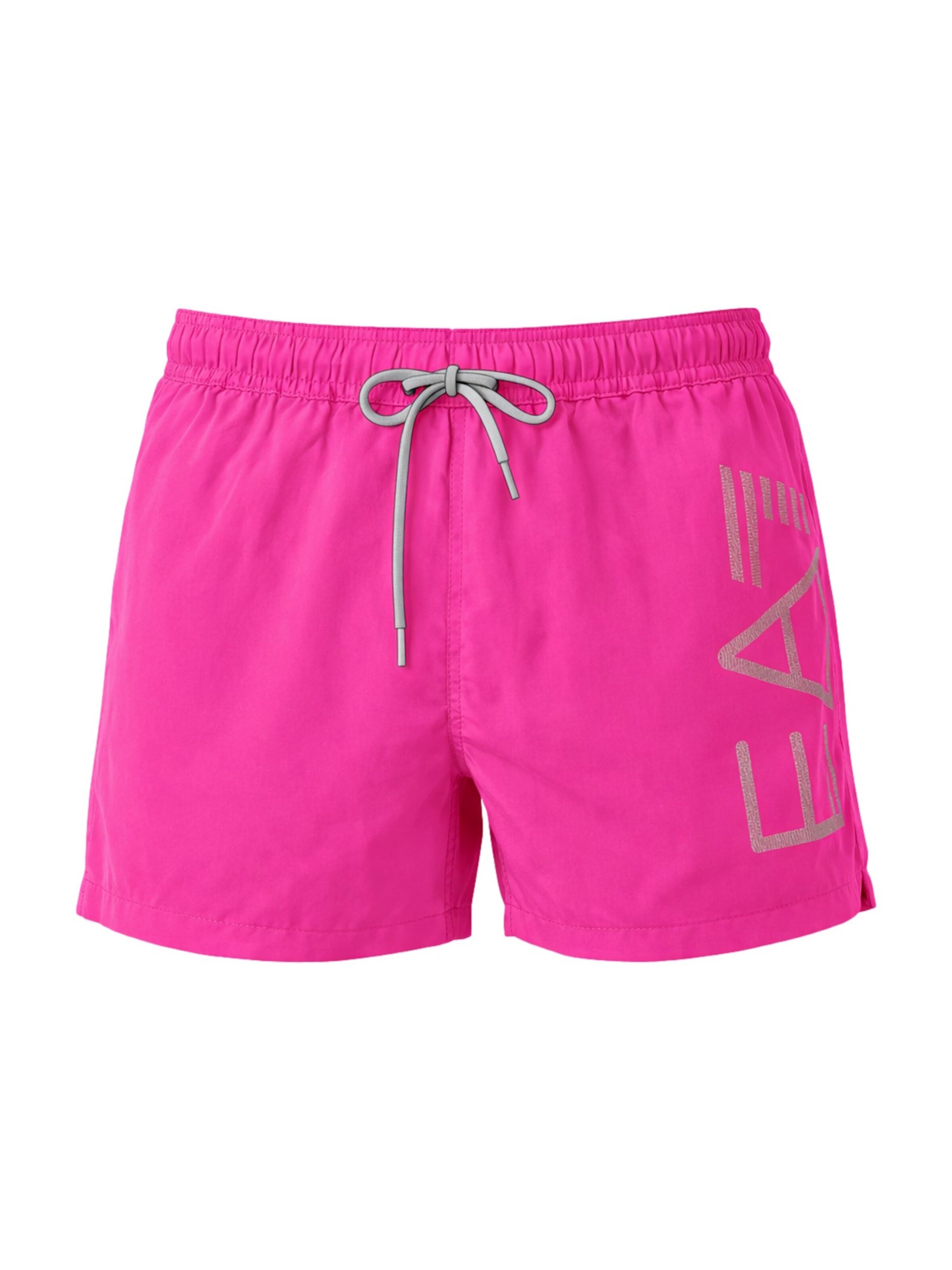 EA7 Emporio Armani Swimming shorts in Grey / Pink, Item view