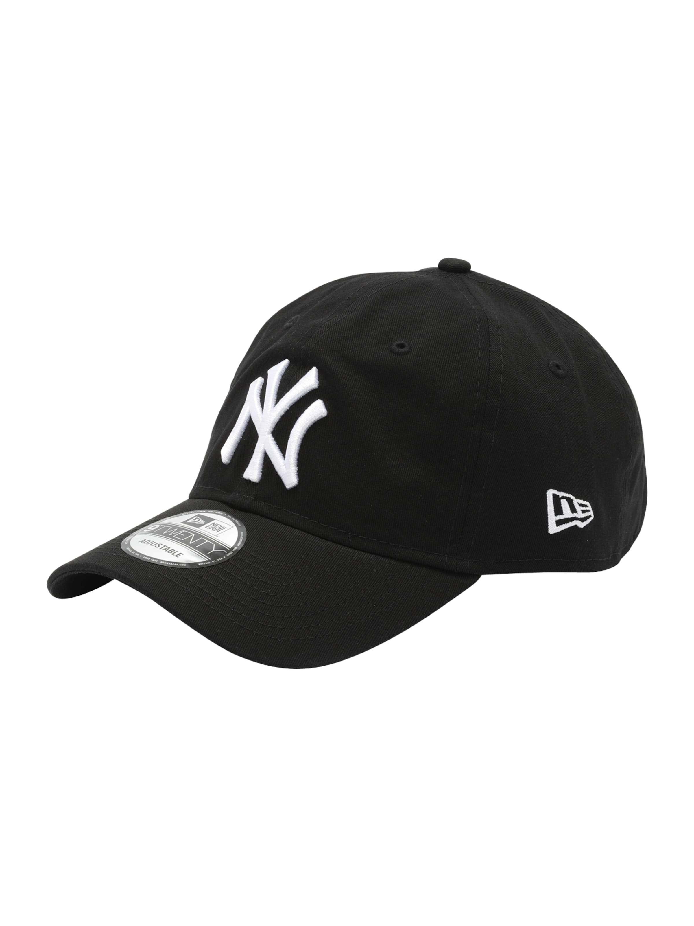 NEW ERA Čiapka '9 Twenty New York Yankees' - Čierna: predná strana