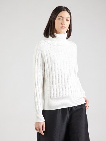 COMMA Pullover in Weiß: Vorderseite