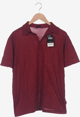 BOSS Black Poloshirt 7XL in Rot: Vorderseite