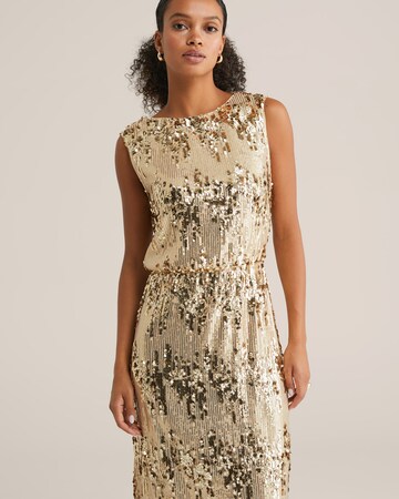 WE Fashion Mekko värissä kulta