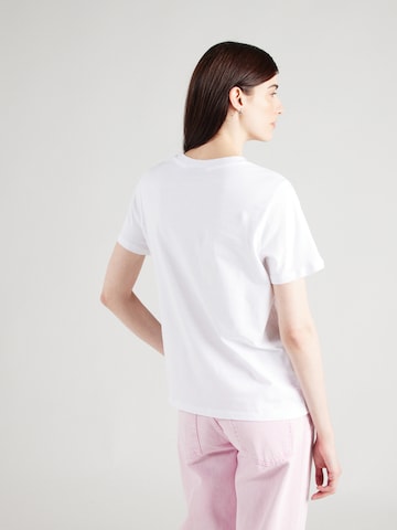 T-shirt 'KAYLEE' PIECES en blanc