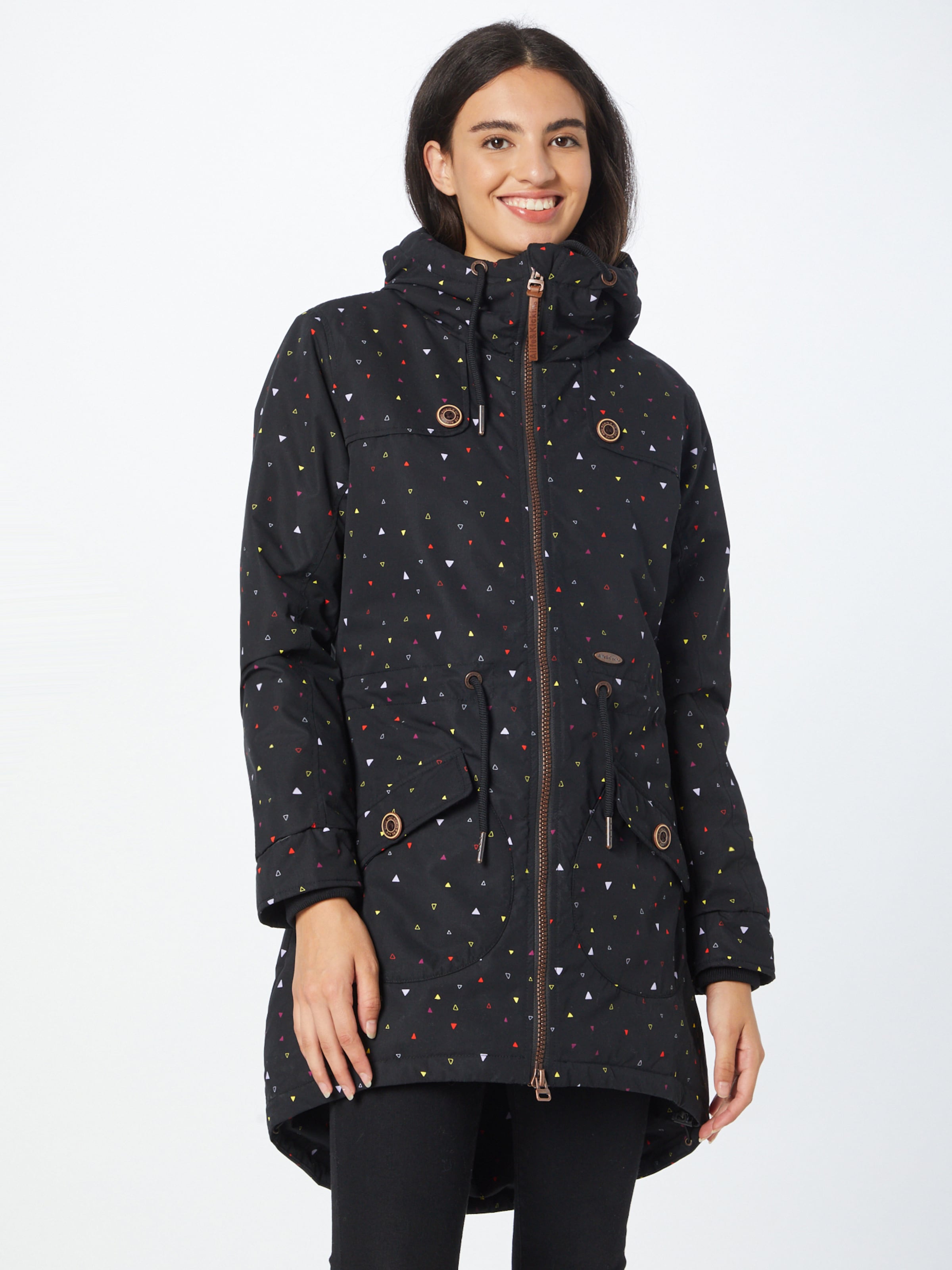 Alife and Kickin Between Seasons Parka CharlotteAK in Black
