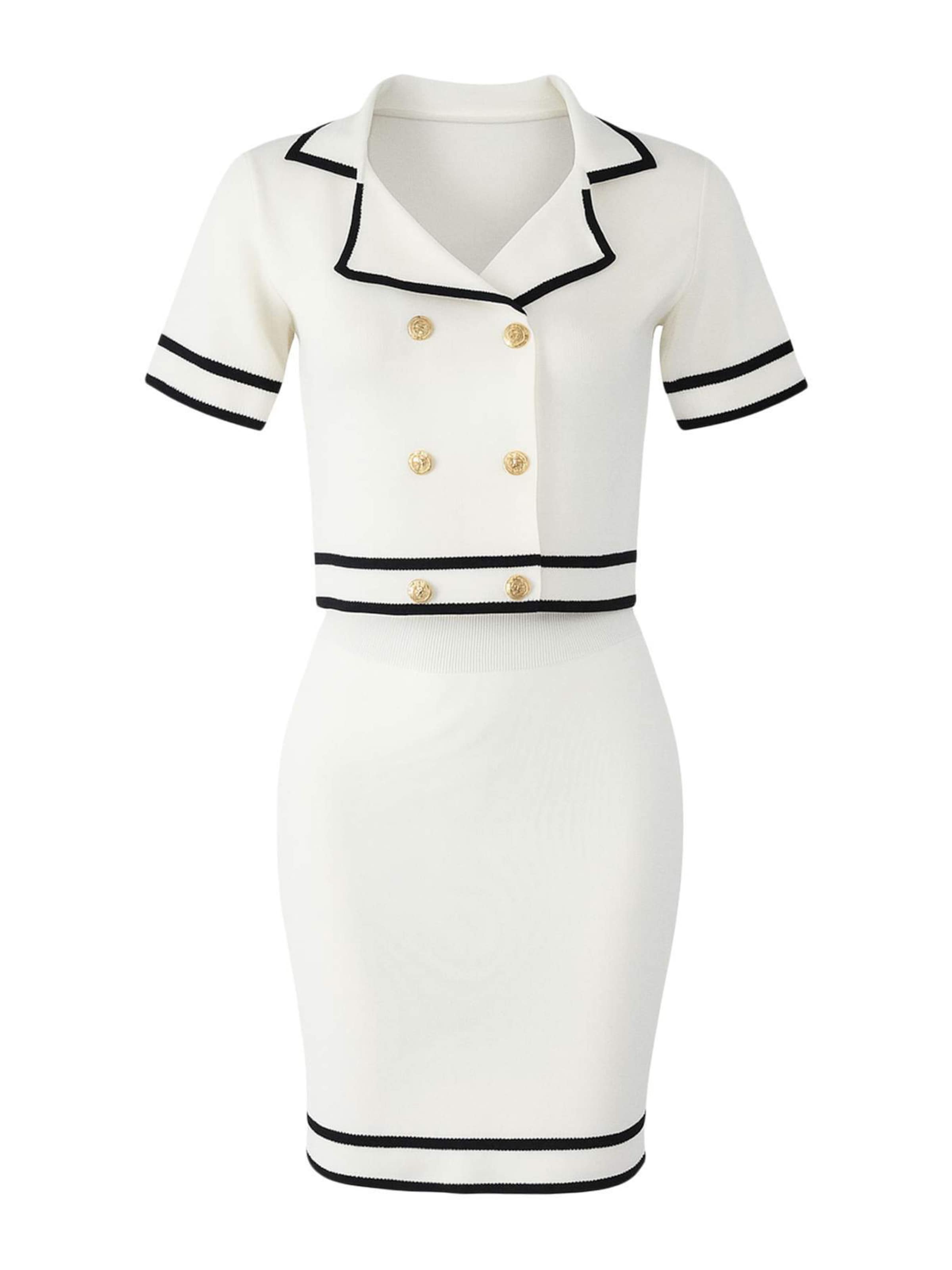 Trendyol Дамски Костюм в бежово: отпред