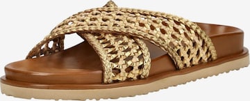 INUOVO Pantolette in Gold: Vorderseite